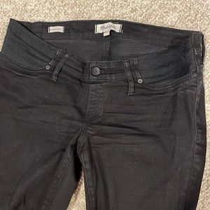 BLACK MADEWELL SKINNY MATERNITY JEANS SIZE 31